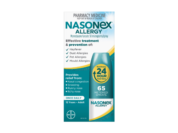 Nasonex Allergy Nasal Spray 65 Sprays